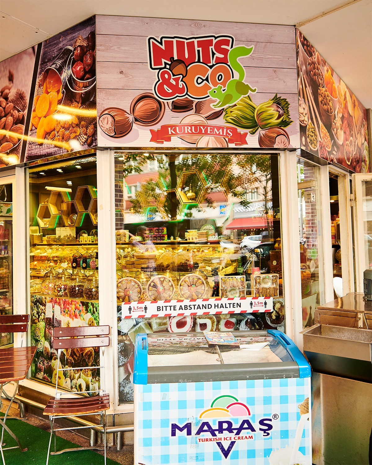 Bildergalerie Nüsse kaufen. Pistazien Bestellen, Gebrannte Mandeln