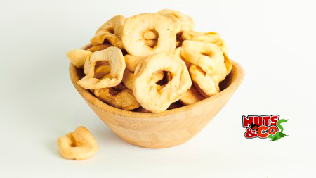 Apfelringe Geschwefelt