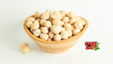 Teigmantel mit Erdnuss