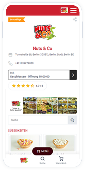Online Bestellsystem