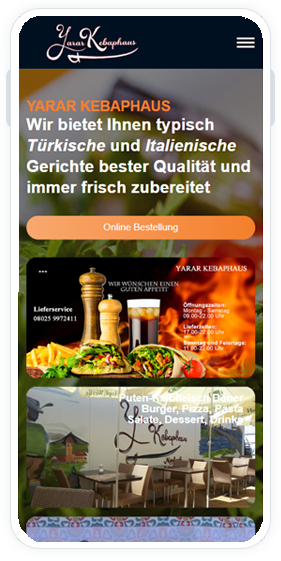 Restaurant-Webseite