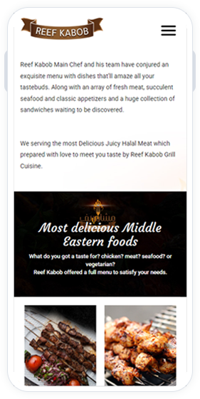Restaurant-Webseite