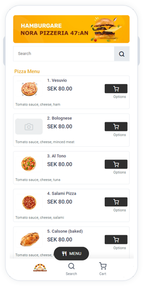 Online-Bestellsystem