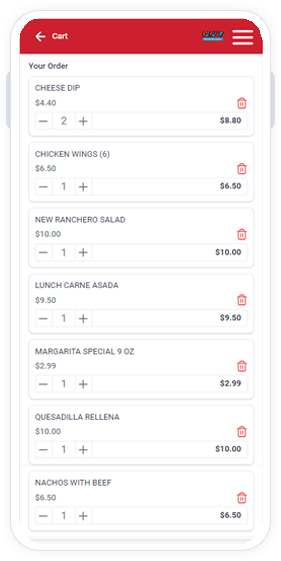 Online Bestellsystem für Restaurants