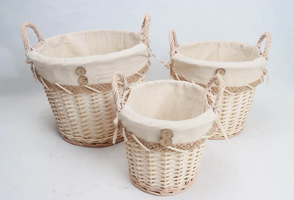 Doğal Hasır Sepetler