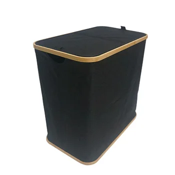 Bambu Banyo Sepeti-PNL-B5125-Black