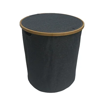 Bambu Banyo Sepeti-PNL-B5119-Gray