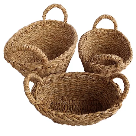 Kulplu Hasır Sepetler-PNL-PH27