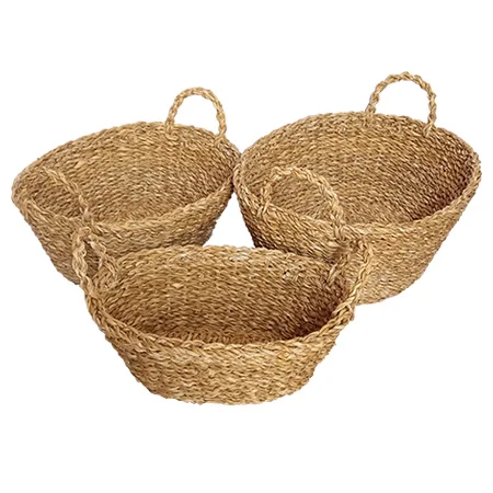 Kulplu Hasır Sepet-PNL-PH52