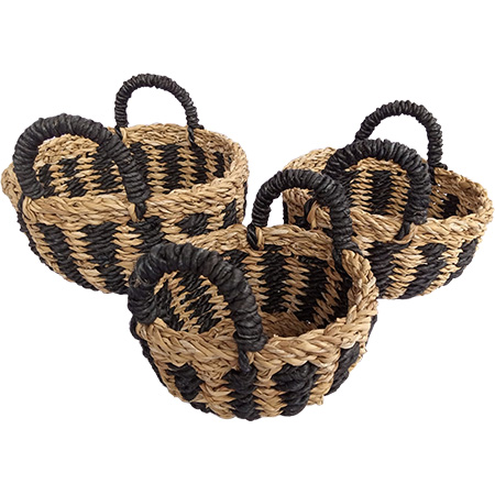 Panalı 3'lü Hasır Sepet-PNL-PH23