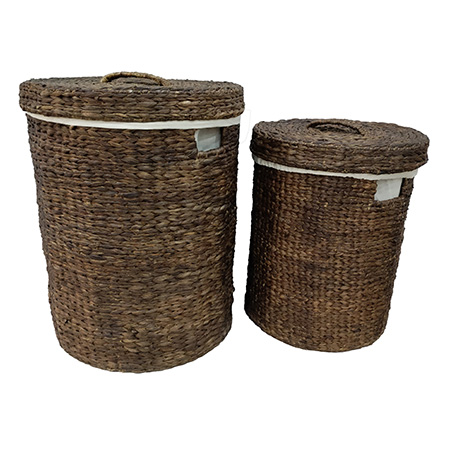 Hasır Çamaşır Sepetleri-PNL-BWH-23CF