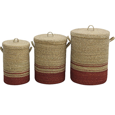 Hasır Çamaşır Sepetleri-PNL-HSB-26NR