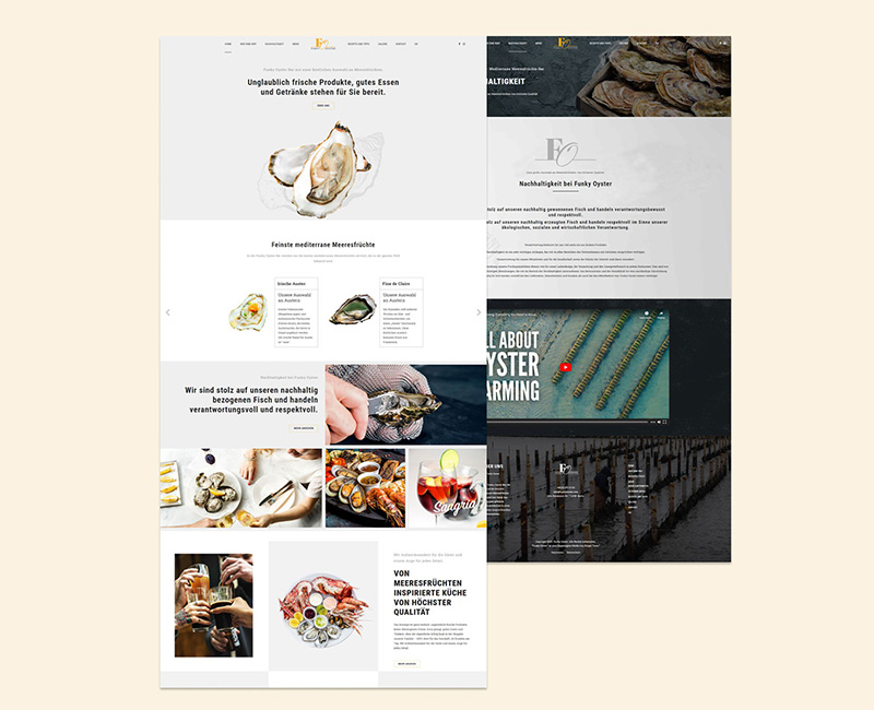 Funky Oyster Web Tasarım