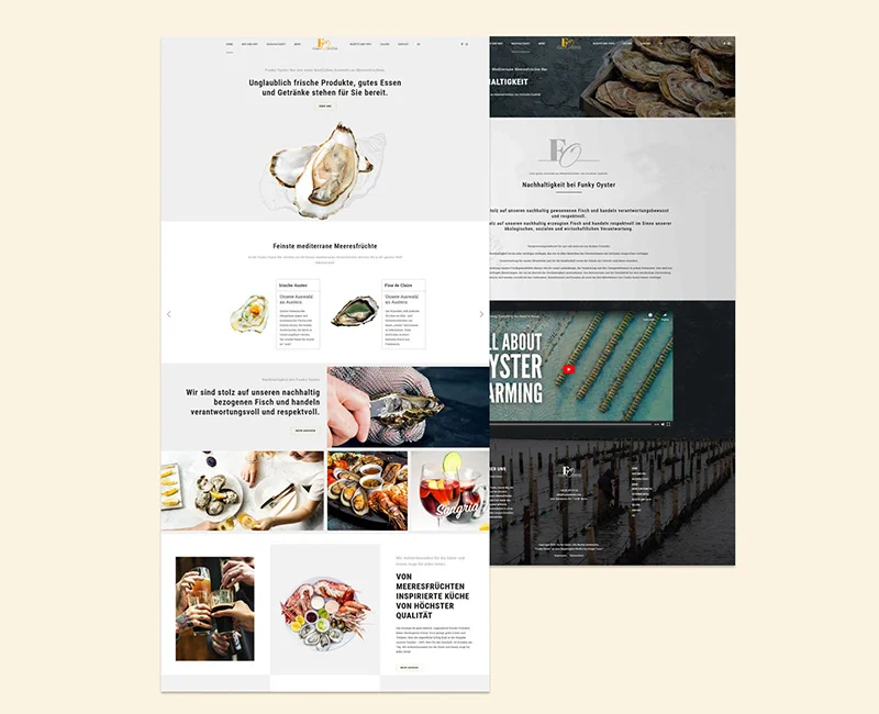 Funky Oyster Web Tasarım