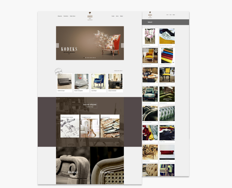Kodeks Mobilya Web Tasarım