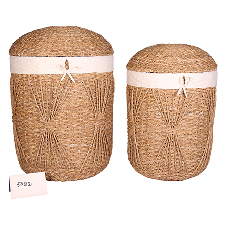 Hasır Çamaşır Sepeti-PNL-PC07