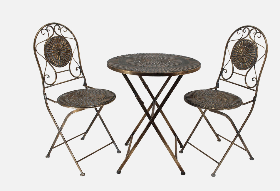Ferforje Masa Sandalye Takımı