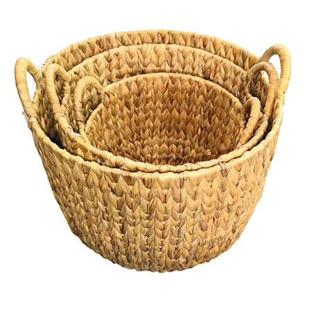 Panalı 3'lü Hasır Sepet-PNL-19063