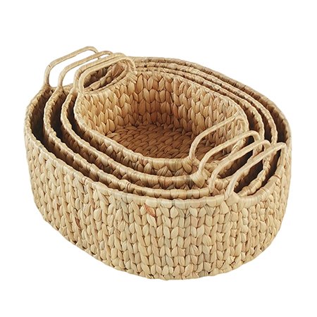 Panalı 3'lü Hasır Sepet-PNL-22098