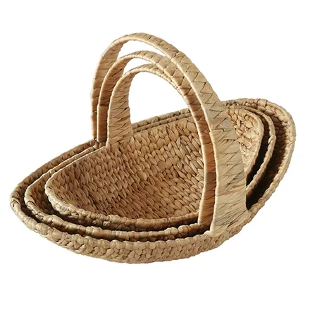 Panalı 3'lü Hasır Sepet-PNL-22038