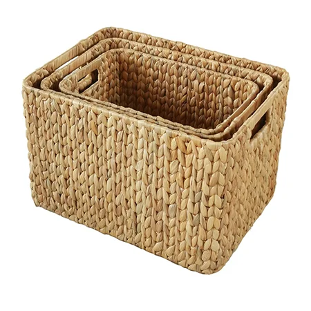 Panalı 3'lü Hasır Sepet-PNL-22101