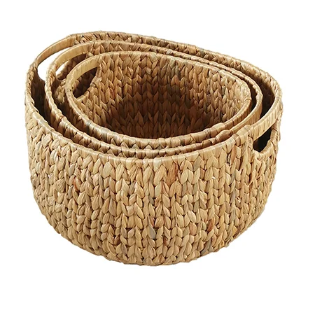 Panalı 3'lü Hasır Sepet-PNL-22095