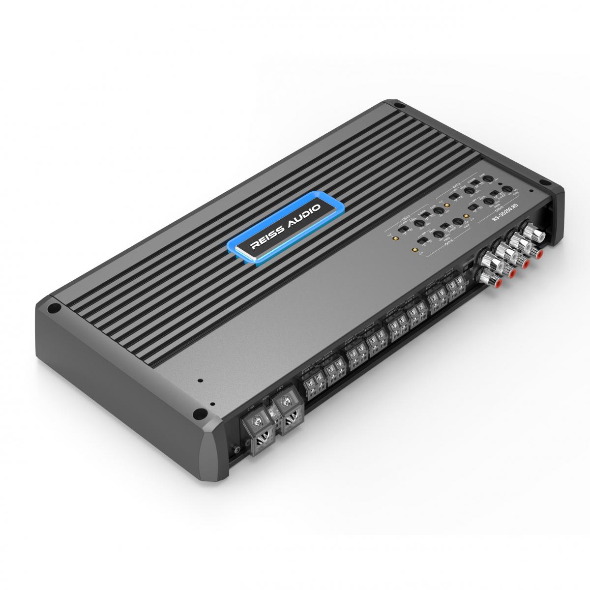 RS-SD200.8D REISS AUDIO 8 KANAL DIGITAL AMPLIFIKATOR