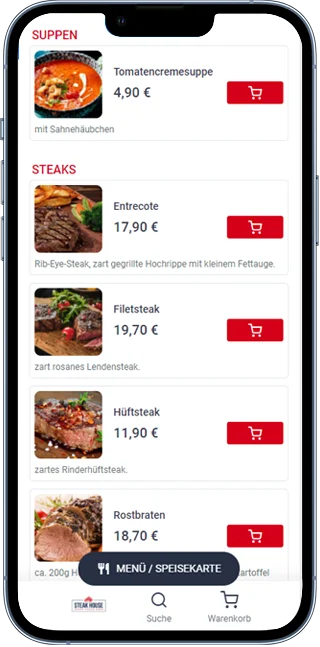 restaurant online ordering system mobile