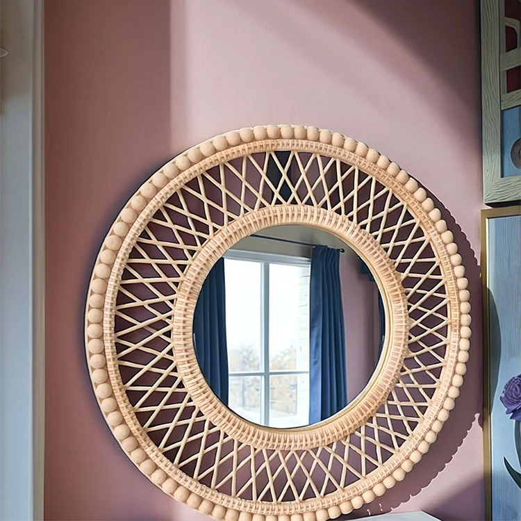 PNL-BRA05 rattan ayna