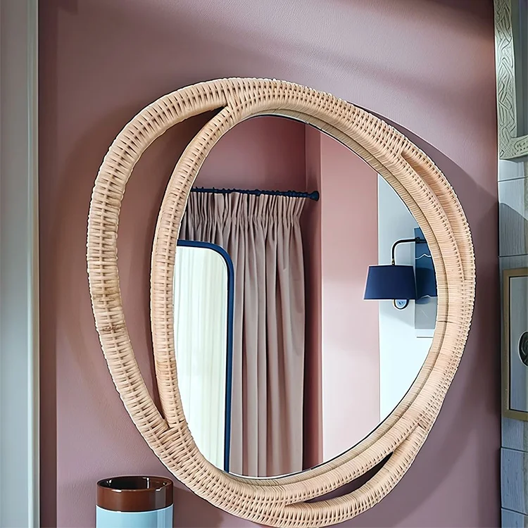 PNL-BRA07 rattan ayna