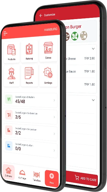 Bestell-Website für Ihre Gastronomie
